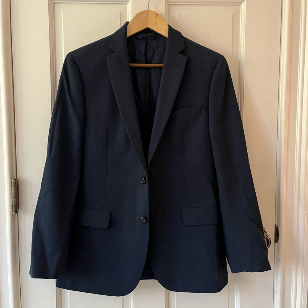 Ralph Lauren navy suit jacket